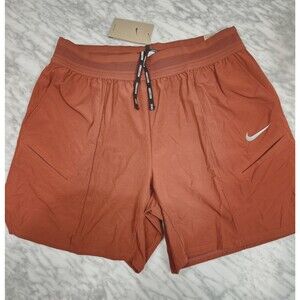 NikeCourt Slam Dri-Fit Mens 6" Tennis Shorts Orange Men's Large HM6740-832 NEW
